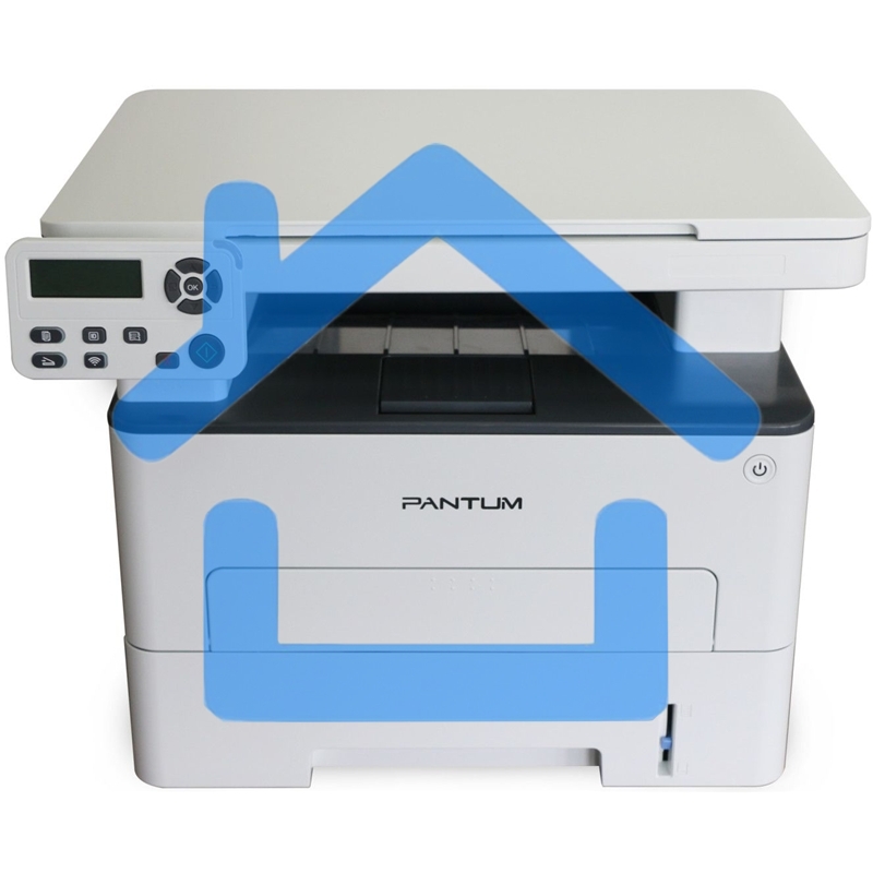 МФУ лазерное Pantum M6700DW, A4, ч/б, печ. до 30 стр/мин., 1200x1200dpi, USB, RJ-45, Wi-Fi