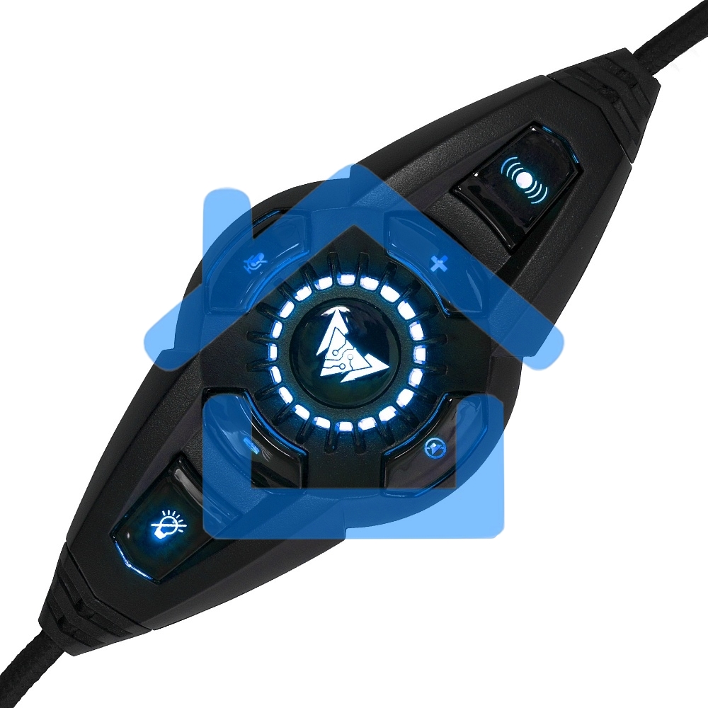Гарнитура игровая CROWN CMGH-3101 Black&blue