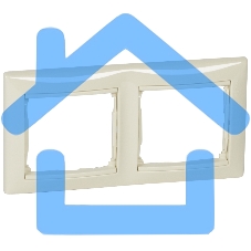 Рамка 2-м Valena горизонт. сл. кость Leg 774352