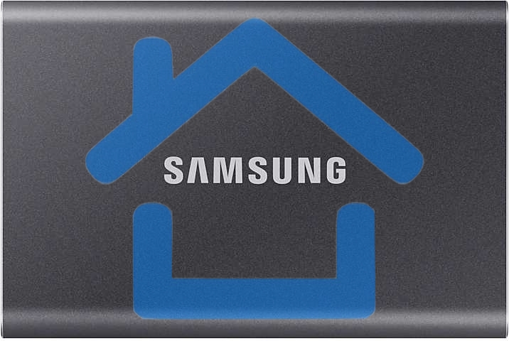 Накопитель SSD Samsung External T7 MU-PC1T0T/WW, 1ТБ, USB 3.2, черный