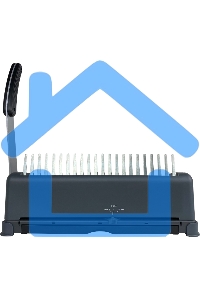 Переплетчик ГЕЛЕОС БП-12 на пластиковую пружину, А4, ручная перфорация 12 листов, переплет макс до 500 л., глубина перфорации 3,5-5,5 мм