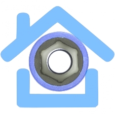 Головка ударная для колес. диск. 17 мм 1/2