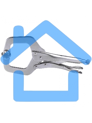 Зажим ручной СИБРТЕХ, увеличенный захват, подвижные губки, 270 мм 18426