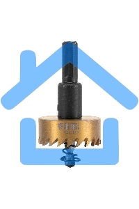 Коронка по металлу Denzel HSS, 35 мм, нитридтитановое покрытие