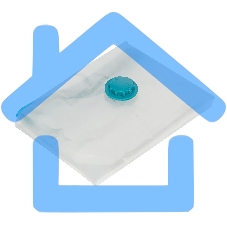 Вакуумный пакет для упаковки и хранения вещей, 70х100 см, HomePalisad