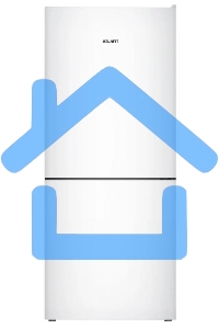 Холодильник Atlant XM 4608-101 белый двухкамерный 148/79л морозилка снизу
