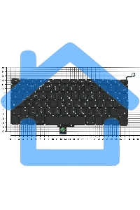 Клавиатура для ноутбука MacBook A1278 большой UK enter