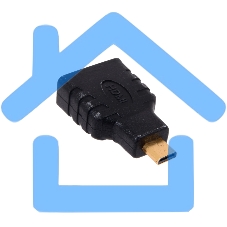 Переходник Gembird Переходник HDMI-microHDMI 19F/19M, золотые разъемы, пакет