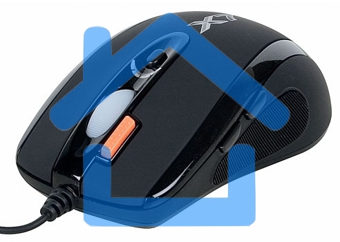Мышь проводная A4Tech X-718BK черный, 3000 dpi, USB, кнопки - 7