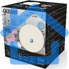 Ночник Gauss NN7026 мышка голубой