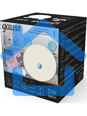 Ночник Gauss NN7026 мышка голубой