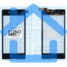 Сенсорное стекло (тачскрин) для Sony Xperia E3 (D2202) черное