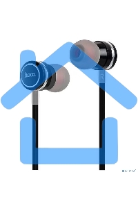 Наушники проводные-вставки с микрофоном Hoco M16 черный