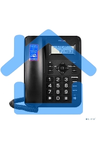 Телефон проводной teXet TX-265 черный