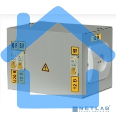 Ящик с понижающим трансформатором ЯТП 0.25 220/12B (2 авт. выкл.) ИЭК MTT12-012-0250