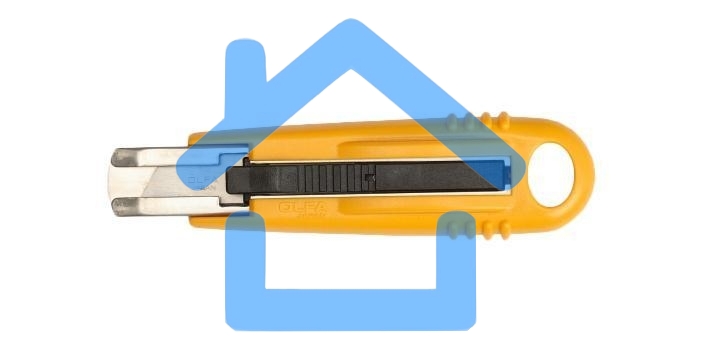 Нож OLFA (OL-SK-4) с выдвижным лезвием и возвратной пружиной, 17,5мм