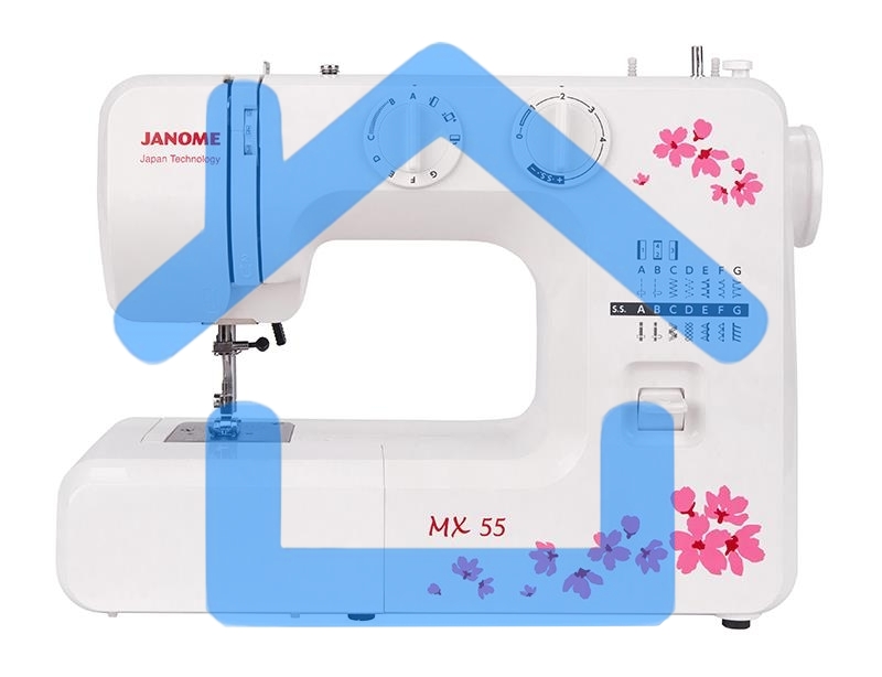 Швейная машина Janome MX 55 белый