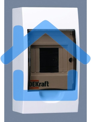 Корпус пластиковый навесной 4мод. IP41 ЩРН-П-4 DEKraft 31008DEK