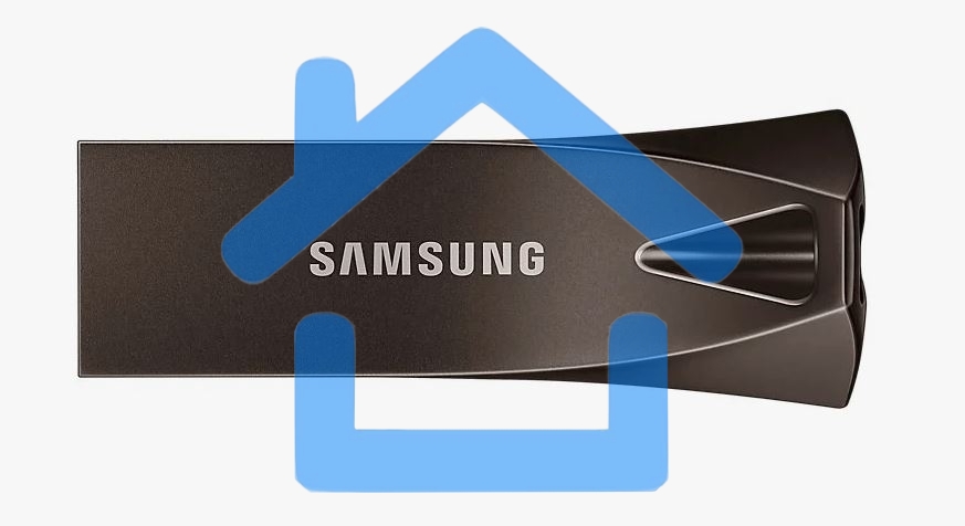 Внешний накопитель 256Gb USB Drive USB 3.1 Samsung BAR Plus (up to 300Mb/s) (MUF-256BE4/APC)