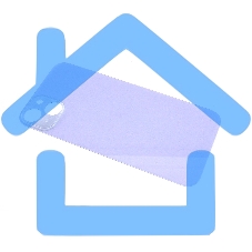 Задняя крышка (стекло) для Apple iPhone 14 Plus фиолетовая