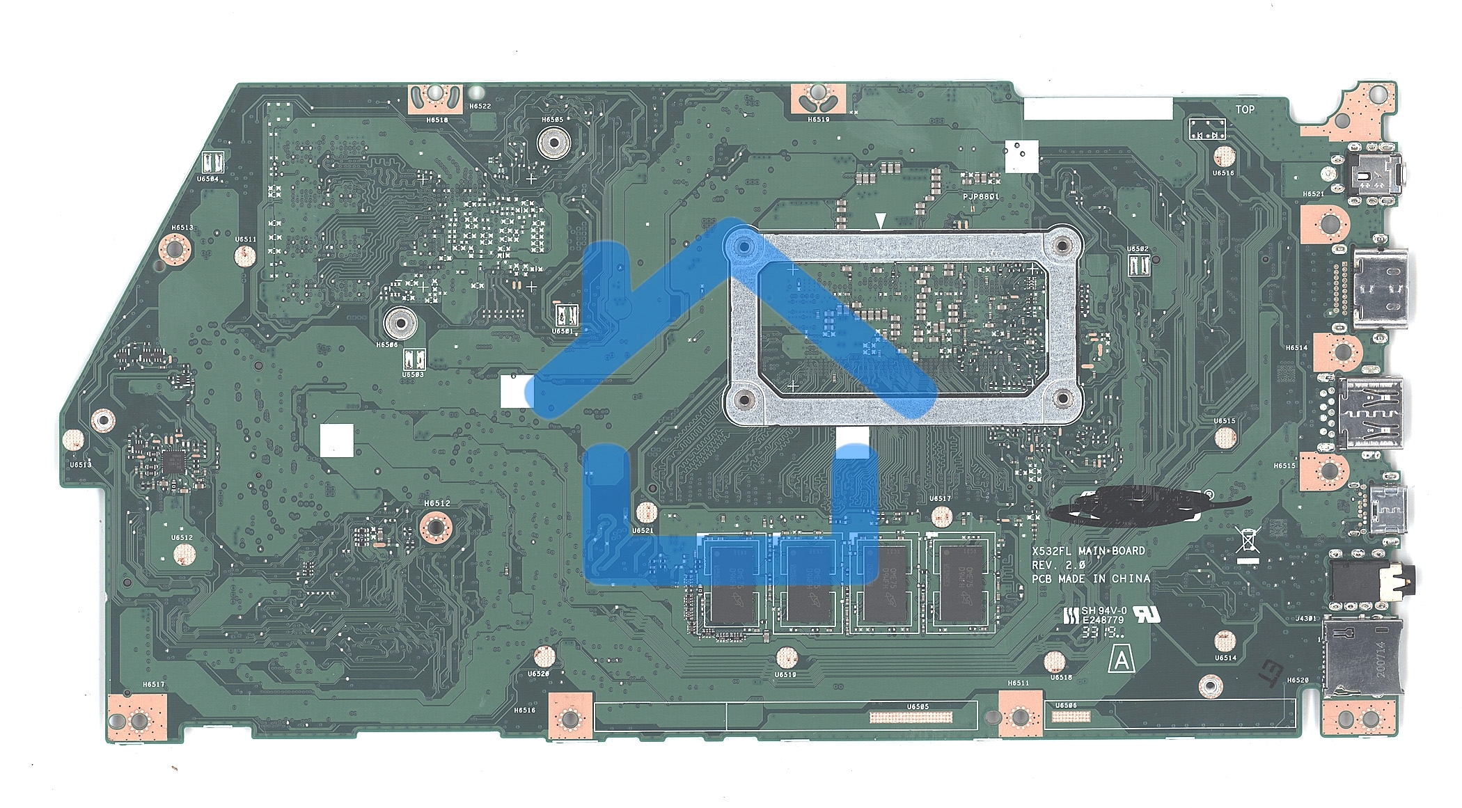 Материнская плата для Asus X532FA 4G/I5-8265U