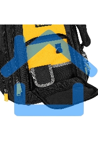 Рюкзак для инструмента Denzel 365х190х430 мм, 3 отделения, 26 карманов