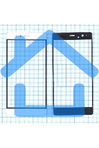 Стекло для Huawei P9 Plus белое
