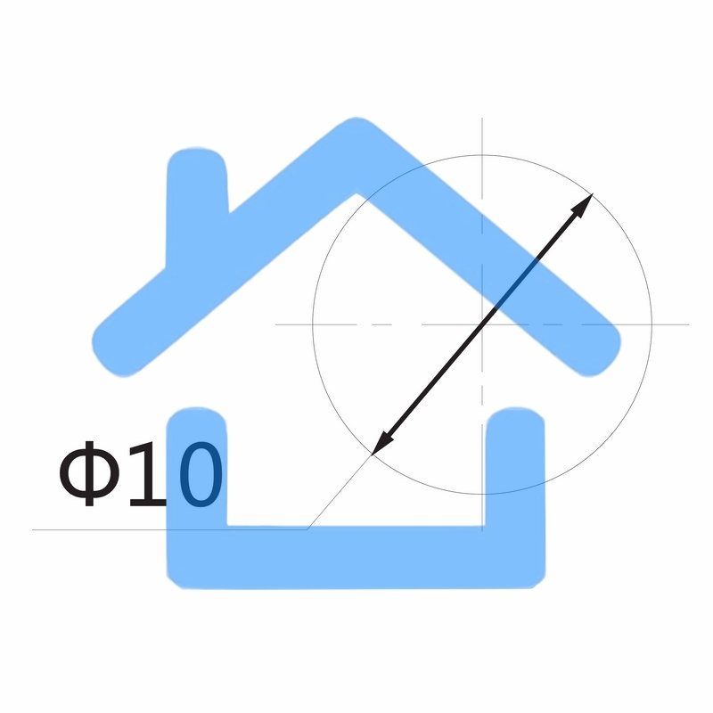 Индикатор ГРАНЕНЫЙ Ø10.2 220V зеленый Rexant