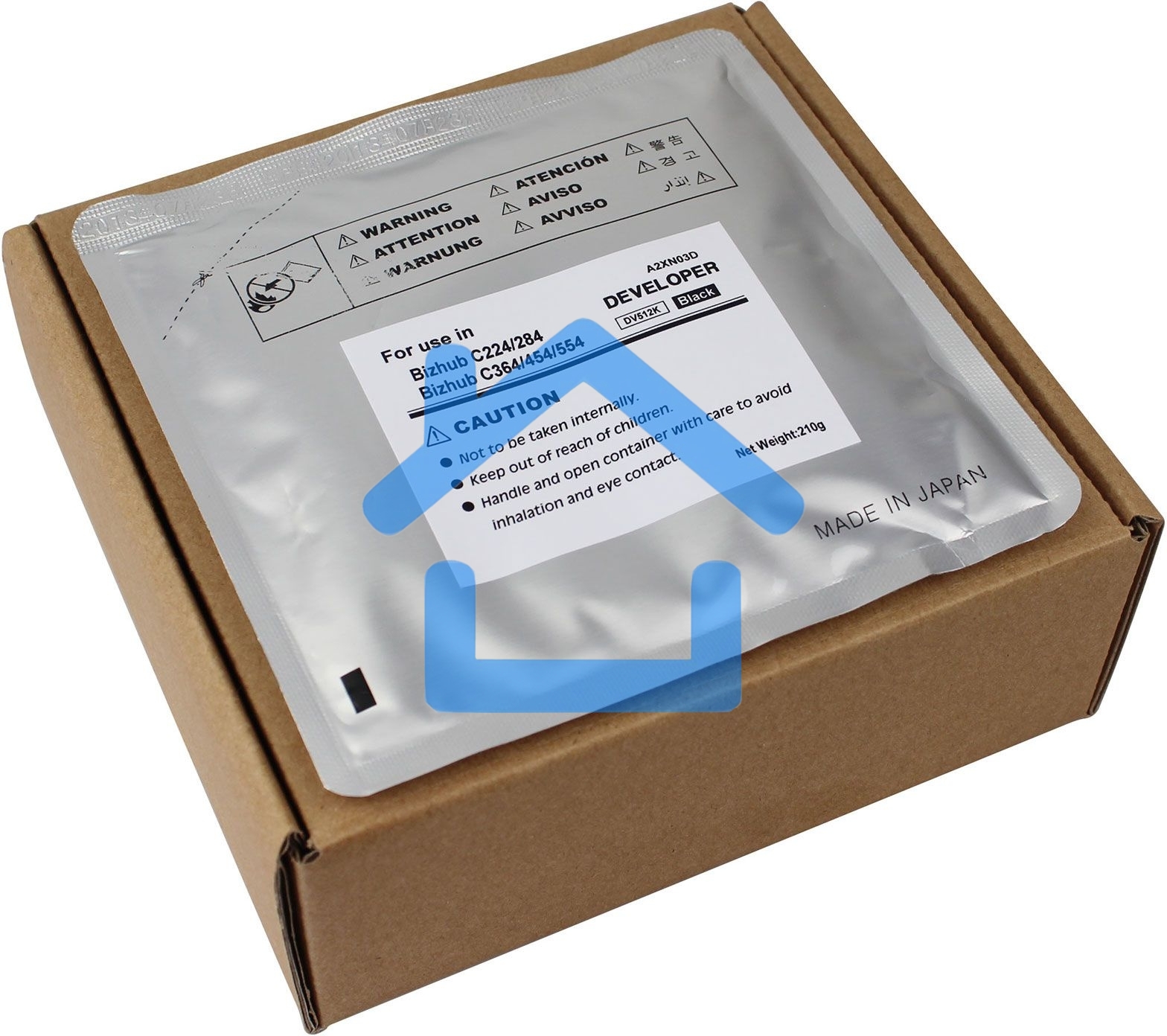 Девелопер Cet CET8125 (A2XN03D) для Konica Minolta Bizhub C224/C284/C364/C454/C554 590000стр.