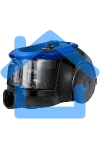 Пылесос Samsung VC18M21A0SB синий, 380/1800 Вт, уборка сухая, пылесборник контейнер 1.5 л