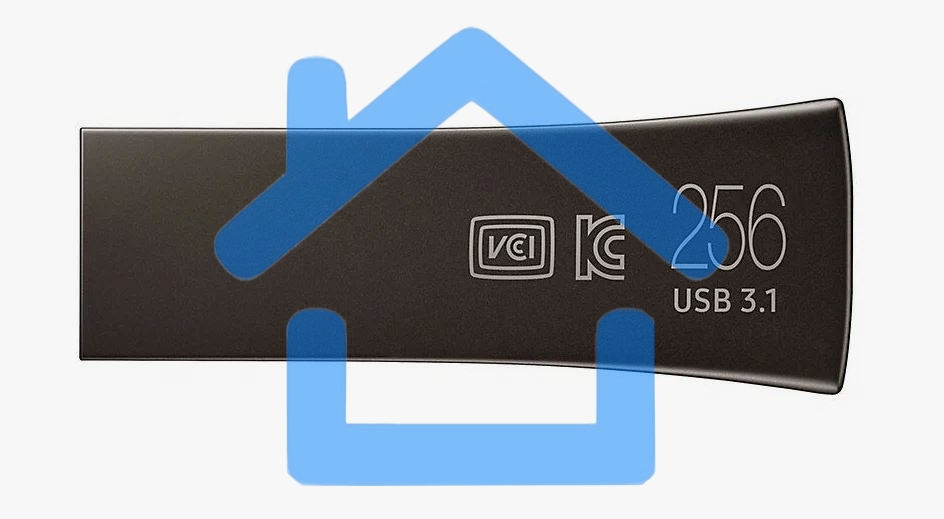 Внешний накопитель 256Gb USB Drive USB 3.1 Samsung BAR Plus (up to 300Mb/s) (MUF-256BE4/APC)