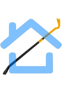 Лом-гвоздодер, 900 мм, шестигранный 19 мм, окрашенный, сталь 65 Denzel