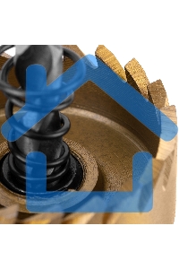 Коронка по металлу Denzel HSS, 35 мм, нитридтитановое покрытие