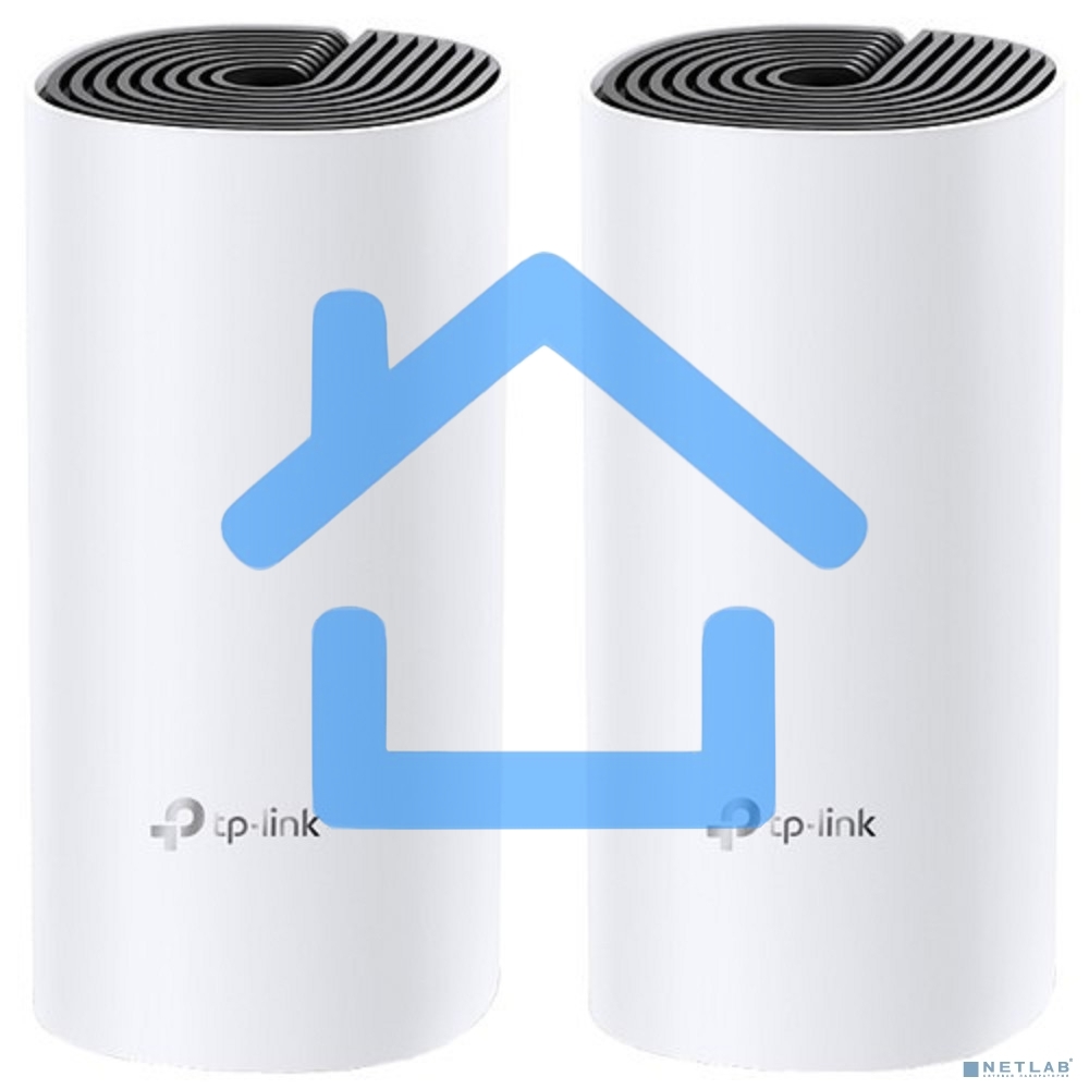 Роутер беспроводной TP-Link DECO M4 (DECO M4(2-PACK)) AC1200 10/100/1000BASE-TX (упак.:2шт)