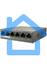 Коммутатор IP-COM F1106P-4-63W 6PORT 4POE