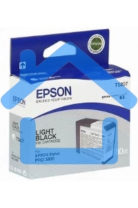 Струйный картридж EPSON C13T580700 для Stylus Pro 3800 80 мл light black