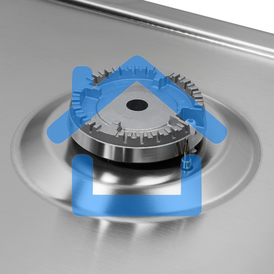 Газовая варочная панель Maunfeld EGHS.64.3ES/G/ • Тип установки: независимая • Управление: фронтальное, переключатели поворотные • Нагревательный элемент: конфорка, 4шт • Мощность конфорок, Вт: 2600, 1700, 1700, 1000• Материал исполнения: нержавеющая стал