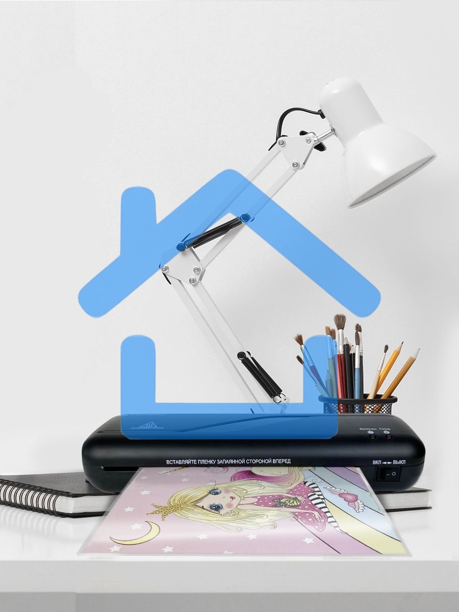 Ламинатор Гелеос ЛМ_А4C черный A4 (75-150мкм) 30см/мин (2вал.) лам.фото