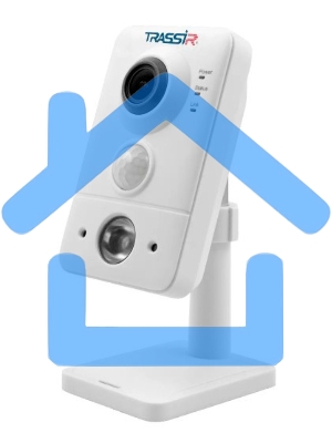 Видеокамера IP Trassir TR-D7151IR1 2.8-2.8мм цветная