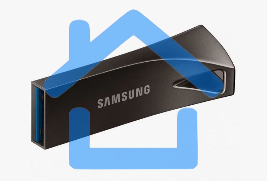 Внешний накопитель 256Gb USB Drive USB 3.1 Samsung BAR Plus (up to 300Mb/s) (MUF-256BE4/APC)