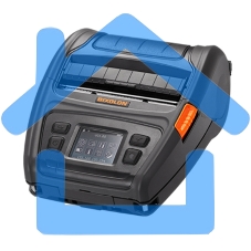 Принтер этикеток мобильный Bixolon XM7-40iaWDaK 4