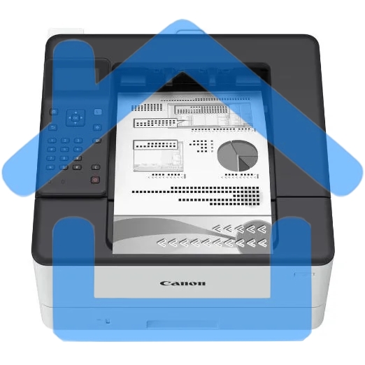 Принтер лазерный Canon i-Sensys LBP246DW (5952c006), A4, ч/б, печ. до 40 стр/мин., 1200 x 1200 dpi, USB, RJ-45, Wi-Fi, Air Print, Mopria