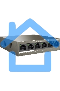 Коммутатор IP-COM F1106P-4-63W 6PORT 4POE