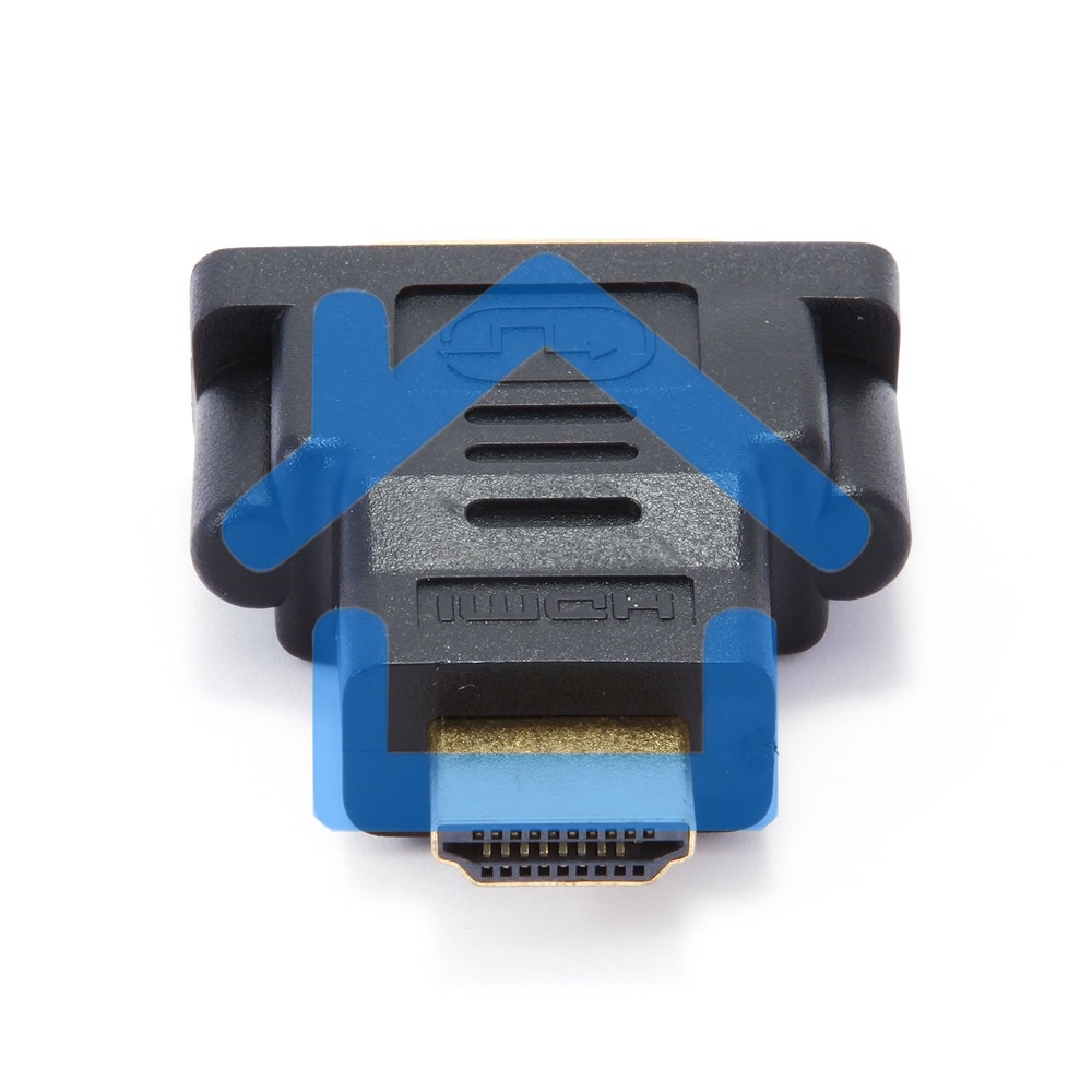 Переходник Gembird Переходник HDMI-DVI 19M/25F, золотые разъемы, пакет(A-HDMI-DVI-3)