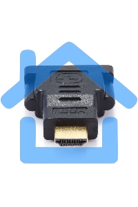 Переходник Gembird Переходник HDMI-DVI 19M/25F, золотые разъемы, пакет(A-HDMI-DVI-3)