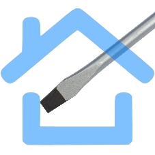 Отвертка шлицевая SL 6х150 мм, двухкомпонентная рукоятка Rexant