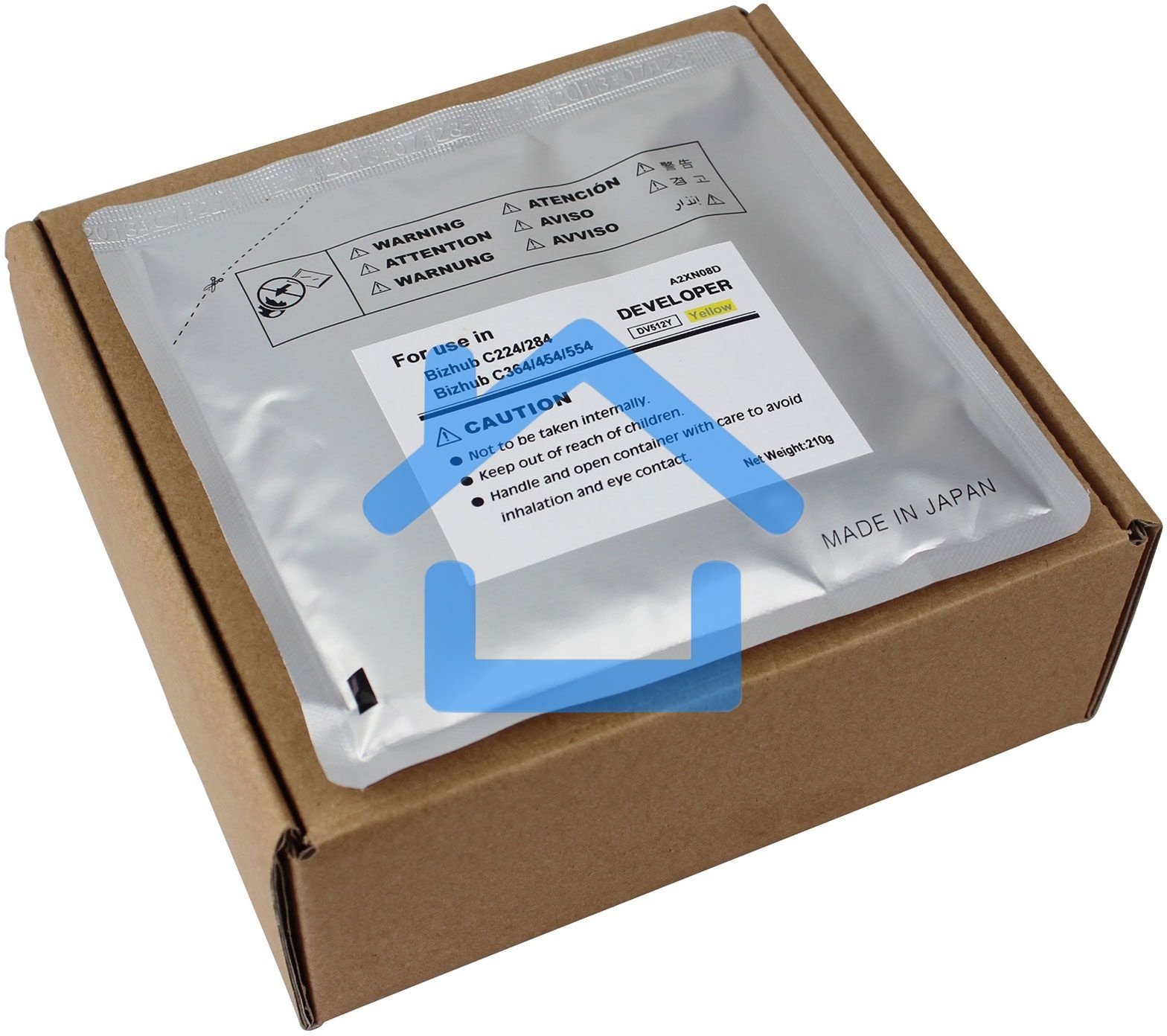 Девелопер Cet CET8128 (A2XN08D) для Konica Minolta Bizhub C224/C284/C364/C454/C554 590000стр.