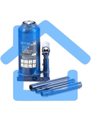 Домкрат STELS 51140 гидравлический бутылочный телескопический, 4 т