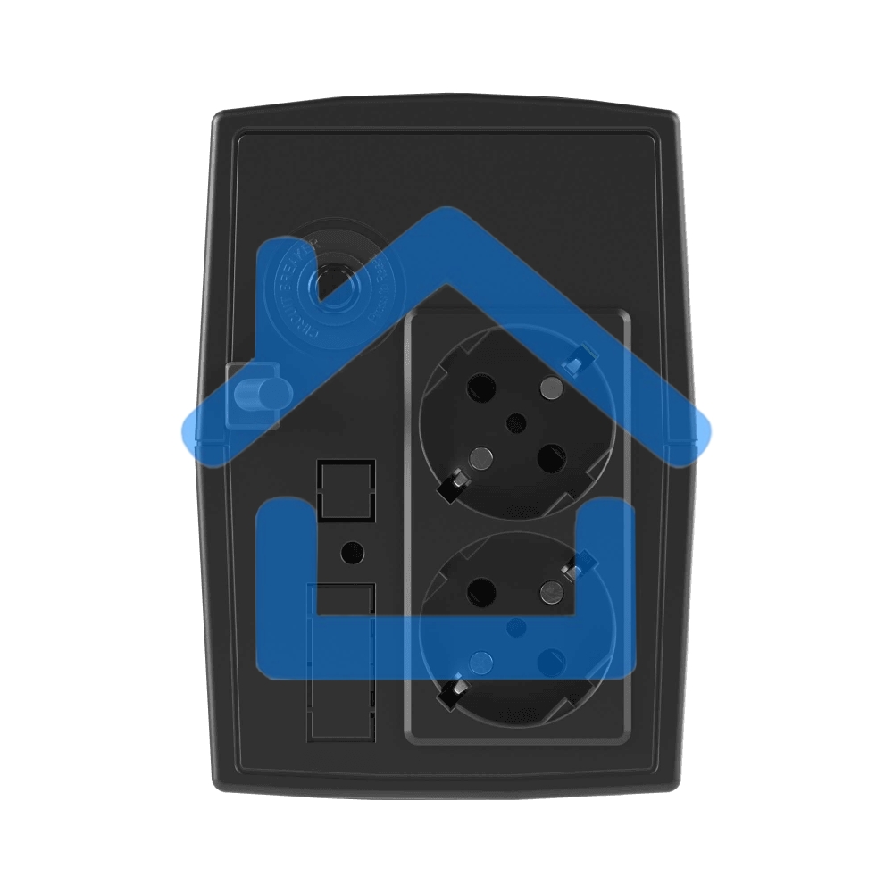 Источник бесперебойного питания ИБП Info 600В.А Schuko (2) DKC INFO600S