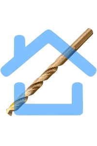 Набор сверл по металлу Denzel 1,5-6,5мм, Р6М5К8-TiN, Golden Tip, 13 шт 723006